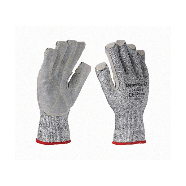 GUANTE POLIETILENO C/CARNAZA Y TEJIDO KEVLAR EN PALMA