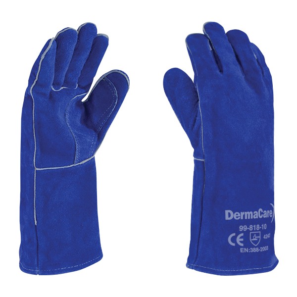 GUANTE SOLD AZUL C/HULE ESP. H/KEVLAR